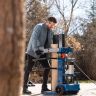 Scheppach Compact 8T Vertical Log Splitter, 3150W, 7.95t Hydraulic Force